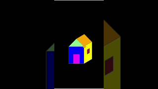 Draw House 🏠 using by python turtle | 🛖 Hut by python turtle #python #programming #shorts