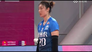 深圳中塞龙华 VS 山东日照钢铁| 2024-2025中国排球超级联赛女子5-8名排位赛China Volleyball League, Women,