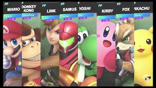 Super Smash Bros Ultimate Amiibo Fights   Request #9849 All Star Battle