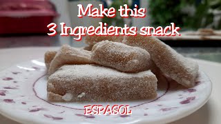 3 ingredients snack/ espasol