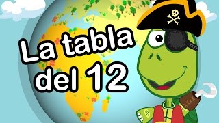 TABLA DEL 12 CANTADA - Canciones Infantiles - Aprende a multiplicar