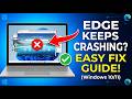 Microsoft Edge Keeps Crashing or Freezing? Easy Fix Guide for Windows 10/11