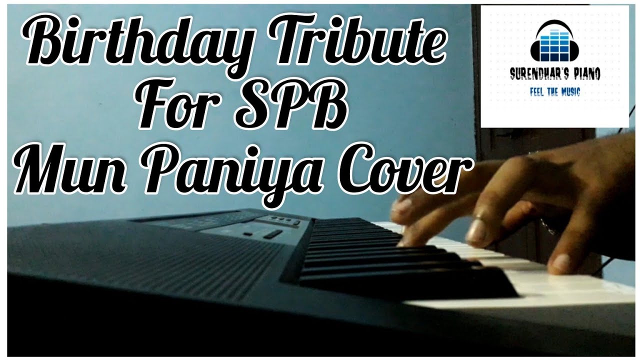 Birthday Tribute For Spb Mun Paniya Yuvan Nandha Cover Surendhar S