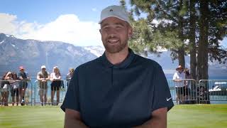 Travis Kelce at the 2022 American Century Championship
