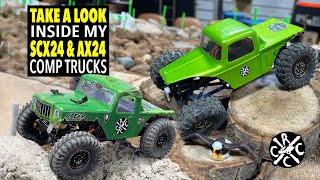 A Look At My Axial SCX24 and AX24 RC Comp Trucks