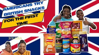 Americans Swap British Snacks with @Joleisa #recommended  #britishsnacks #viral