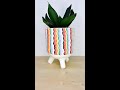 Make It Yourself: Rainbow Plant Pot using Sculpd Paint Pens 🎨