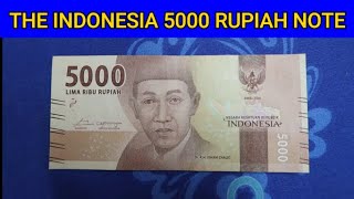 Indonesia 5000 Rupiah Banknote - World Currencies