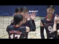 【女子バレーボール】volleyball 全日本インカレ2022・1回戦・日本女子体育大vs嘉悦大・第1セット