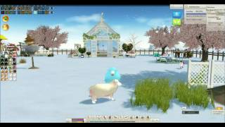 Mabinogi - Shamala Transformation: Rainbow Sheep (Blue)