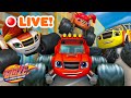 🔴LIVE: Blaze's Family & Friends Ultimate Races & Rescues Marathon! | Blaze and the Monster Machines