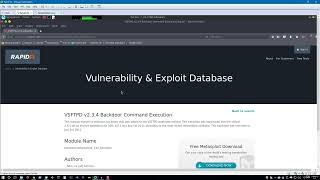 2 Web Server Hacking : Web server hacking with Metasploit FTP backdoor command execution
