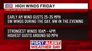 13 First Alert Weather Day issued for Friday