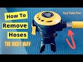 How To Remove Scuba Hoses | The Right Way! | Easy Scuba Fixes