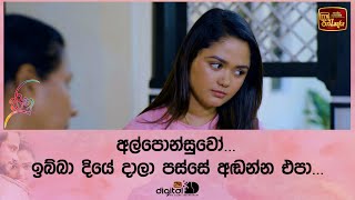 අල්පොන්සුවෝ... ඉබ්බා දියේ දාලා පස්සේ අඬන්න එපා...