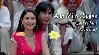 "Aao Milo Chalen: Jab We Met | Shahid & Kareena | Pritam, Shaan, Ustad Sultan Khan"