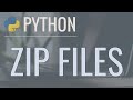 Python Tutorial: Zip Files - Creating and Extracting Zip Archives
