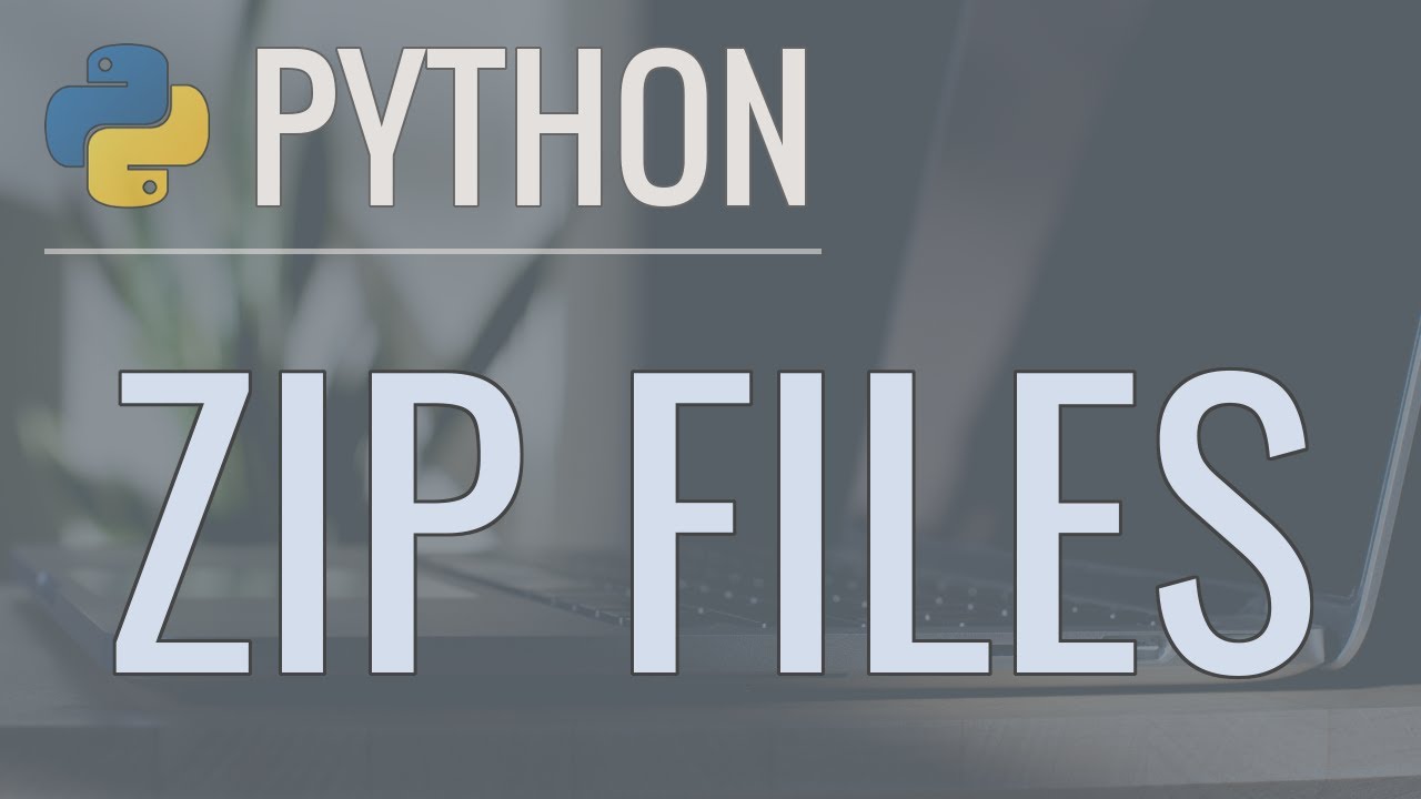 Python Tutorial: Zip Files - Creating And Extracting Zip Archives - YouTube