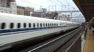 東海道新幹線　のぞみ　東京行　浜松駅通過