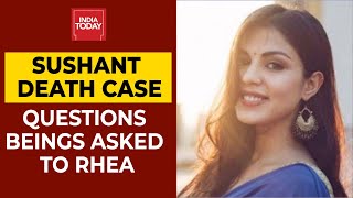 Sushant's Death Case: Questions CBI Is Asking Rhea Chakraborty Today | India Today Exclusive