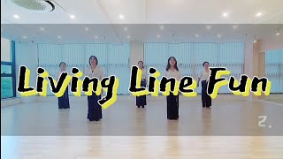 #2 Living Line Fun Line Dance [2024 마라톤] | Absolute Beginner | #대한라인댄스연맹 | #마라톤 | #라인댄스