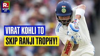 BREAKING: Virat Kohli to MISS Ranji Trophy Games Due to Neck Sprain - Sources