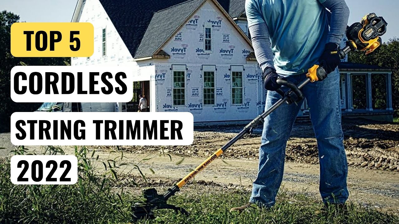 Top 5 Best Cordless String Trimmer Reviews 2022 | Best Weed Eater - YouTube