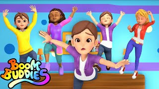 five little mommies jumping on the bed | boom buddies | Nursery Rhymes and Baby Songs | Kids Tv