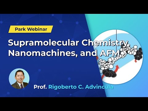 Supramolecular chemistry, nanomachines and AFM | Fleet Systems Webinar