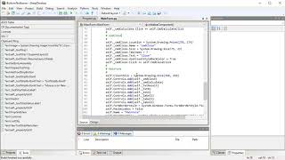 Develop GUI based desktop applications in ironpython.