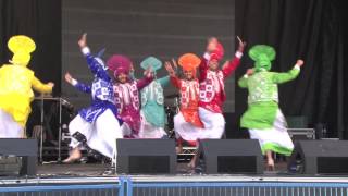 Ankhiley Gabroo - VIBC 2014 Downtown Bhangra Day 1