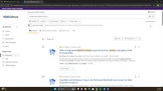Finding Evidence Based Research in CINAHL Ultimate