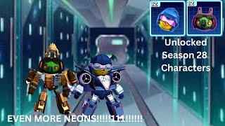 MORE NEONS!!! Angry Birds Transformers: Unlocked Neon Mirage and Neon Novastorm (Season 28)