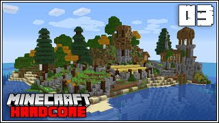 Minecraft Hardcore Let's Play - NEW CROPS FIELDS & EXPLORING!!! - Episode 3