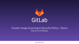Enforcing Cluster Image Scanning in Security Policy - Demo