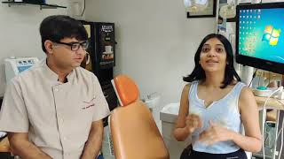 Dhruvi Nariya , our patient is sharing her experience with Madhav Dental