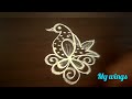 இரண்டு புள்ளி பத்து கோலங்கள்💐 💐my wings rangoli🌸simple muggulu 2dotskolam easyrangoli