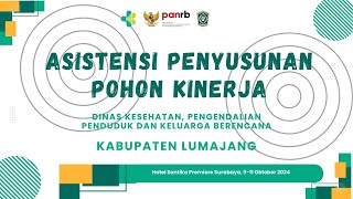 ASISTENSI PENYUSUNAN POHON KINERJA, DINKESP2KB LUMAJANG