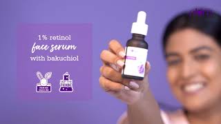 How to use Plum 1% Retinol Face Serum with Bakuchiol | Reduces Fine Lines, Wrinkles | Plum Goodness