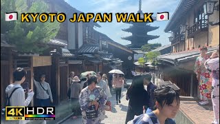 【4K】京さんぽ 🇯🇵/八坂/二年/三年坂/散歩/京都/日本/