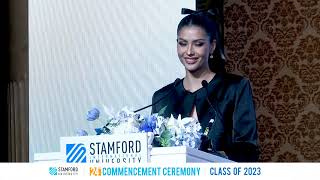 Stamford Distinguished Alumni Award Speech  Anntonia Porsild