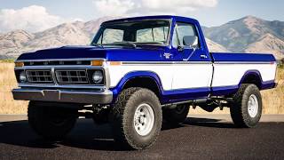 1977 F250 Highboy, 400HP New Rebuilt 400M, 4 SPEED, All New Restored Paint, Interior, and Trim