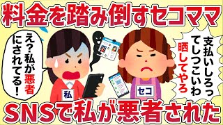 報酬の支払いをしてくれないセコママ→Twitterで私が悪者にされた【女イッチの修羅場劇場】2chスレゆっくり解説