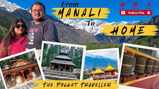 Manali ভ্রমন | Hidimba Temple,Vashisht Temple,Monestry \u0026 Vanvihar |12312 Kalka-Howrah Netaji Express