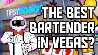 Is the BEST Bartender in Vegas a Robot? 🤖 Inside Tipsy Robot, the Futuristic Bar!