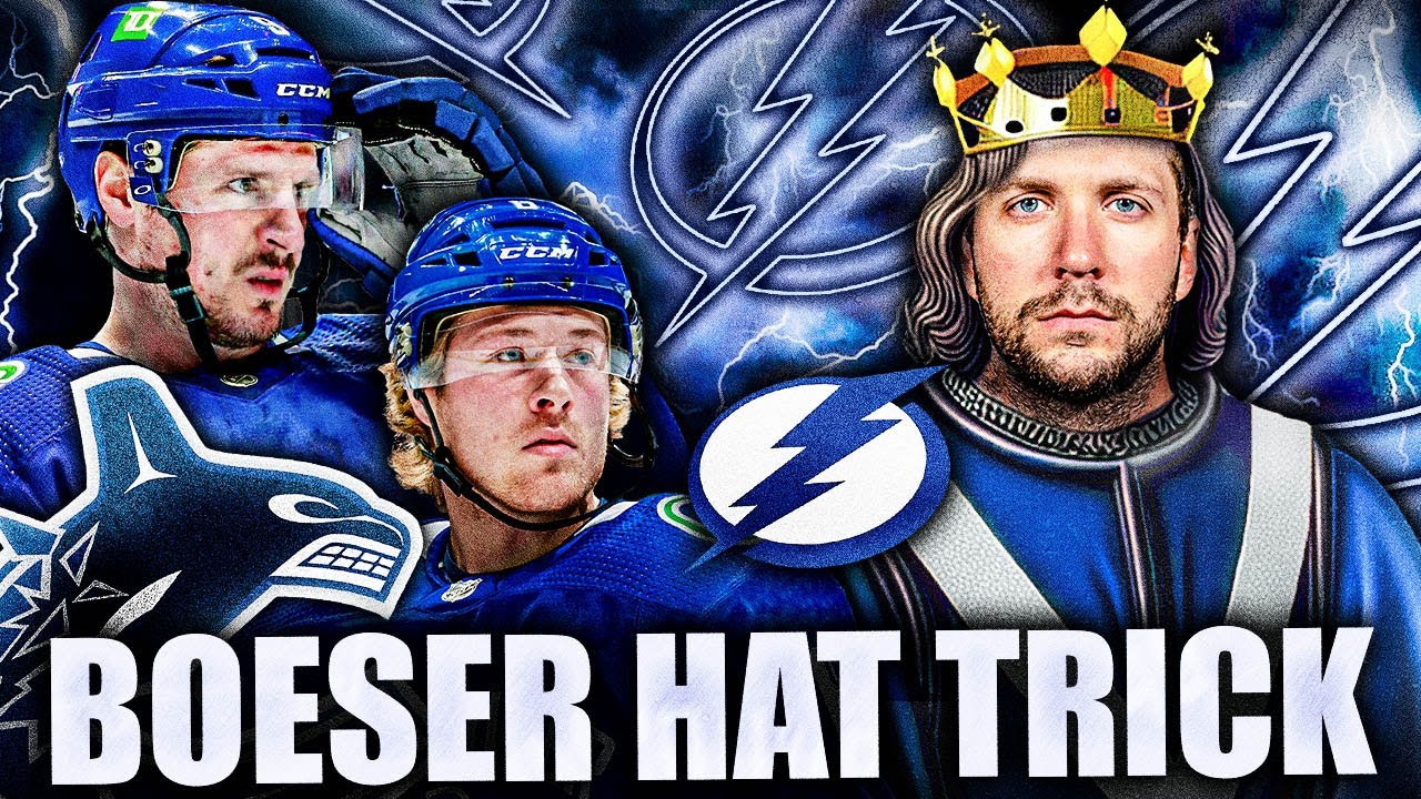 CONQUERING KING KUCHEROV: BROCK BOESER HAT TRICK, QUINN HUGHES & JT ...