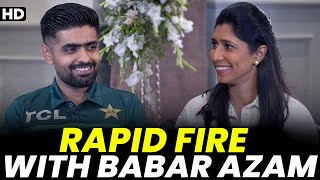 Rapid Fire With Pakistan Captain Babar Azam 🏏🔥 | PCB | M2B2A
