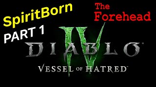 Diablo 4 Vessel of Hatred - Spiritborn build - gameplay - Part 1