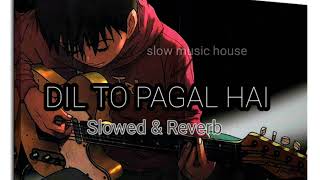 DIL TO PAGAL HAI (Slowed + Reverb) Lata Mangeshkar & Udit Narayan