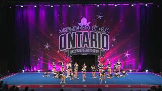 CheerForce WolfPack Envy Cheer Evolution 2024 Ontario Championships Day 1